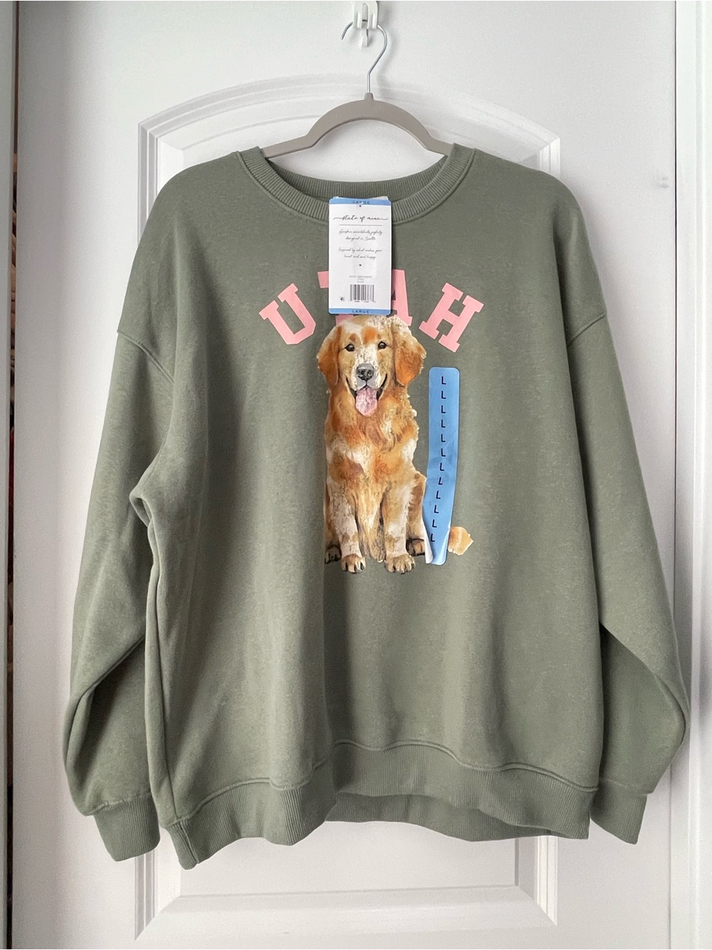 Golden retriever sweatshirt